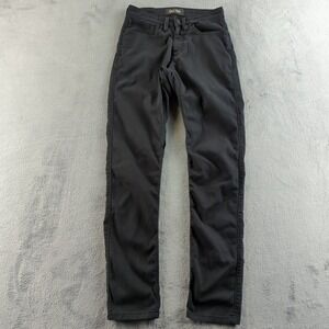 DUER Jeans Mens 28x32 Black Faded Slim Fit Straight Stretch Cotton Pants DU/ER